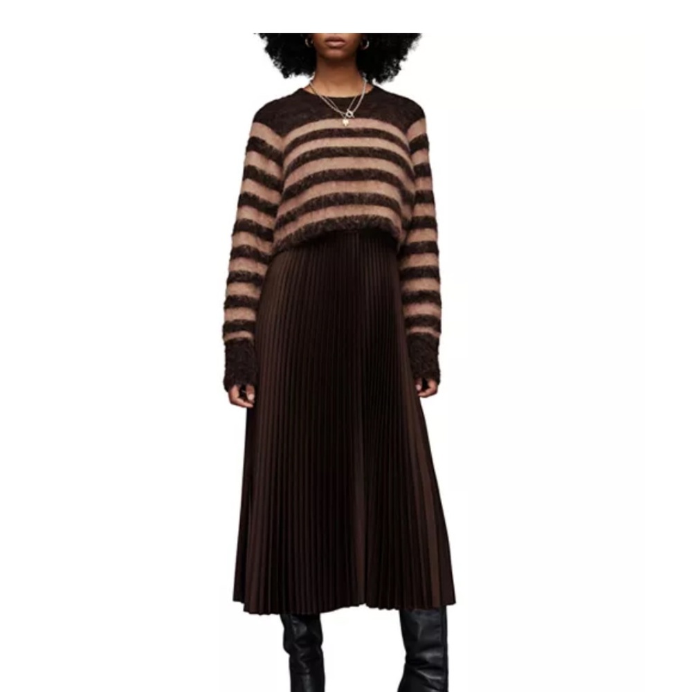 All Saints Josie Twofer Dress - Picture 1 of 8